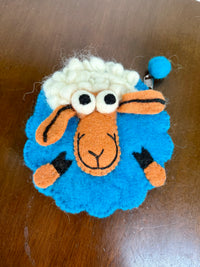 Felt Sheep Purse