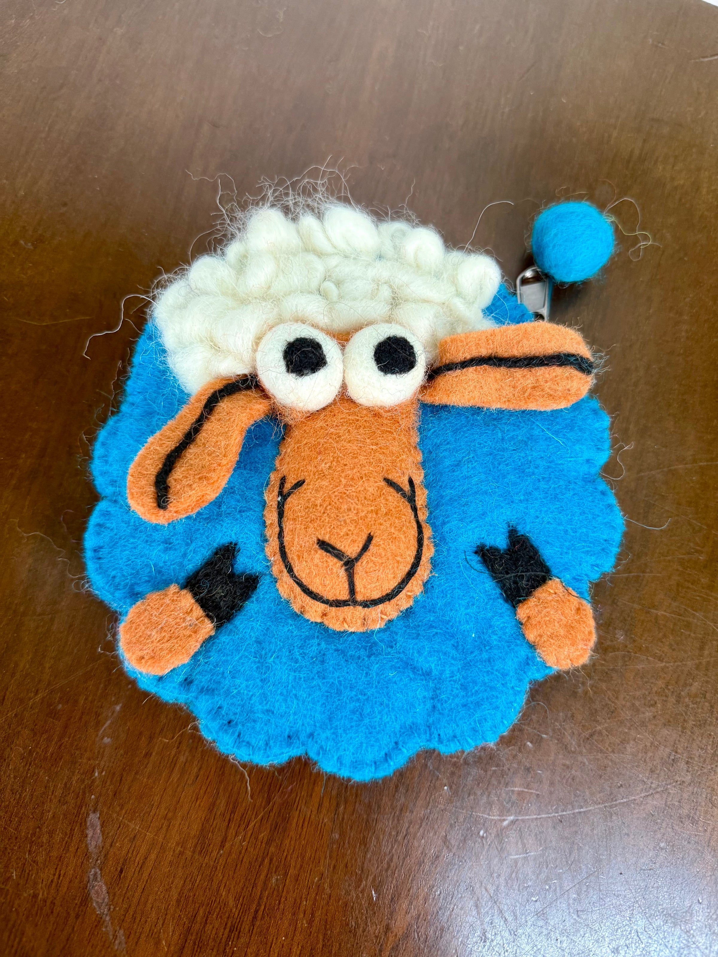 Felt Sheep Purse