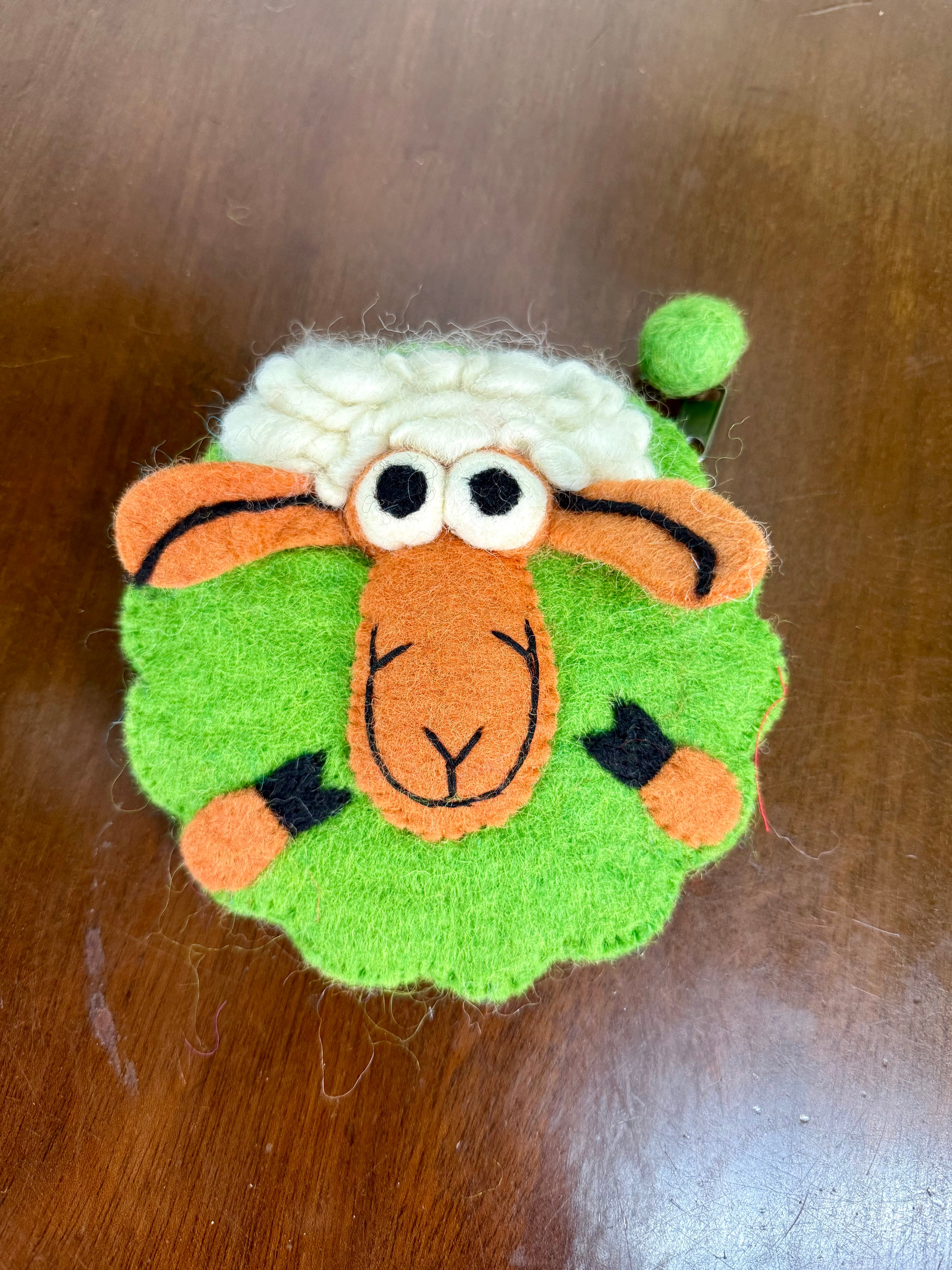 Felt Sheep Purse