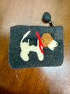 Felt Dog Purse