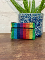 Rainbow Gheri Cotton Purse