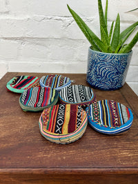 Gheri Cotton Round Coin Purse