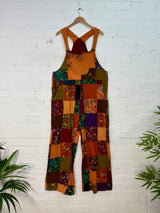 Long Straight Dungarees