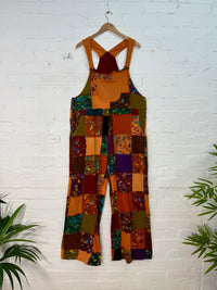 Long Straight Dungarees