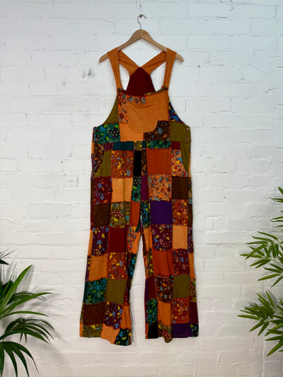 Long Straight Dungarees