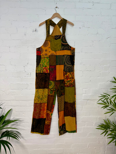 Patchwork Dungarees