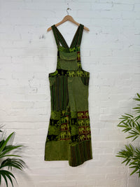 Patchwork Gheri Dungarees