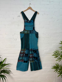 Patchwork Gheri Dungarees