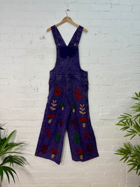 Embroidered Dungarees