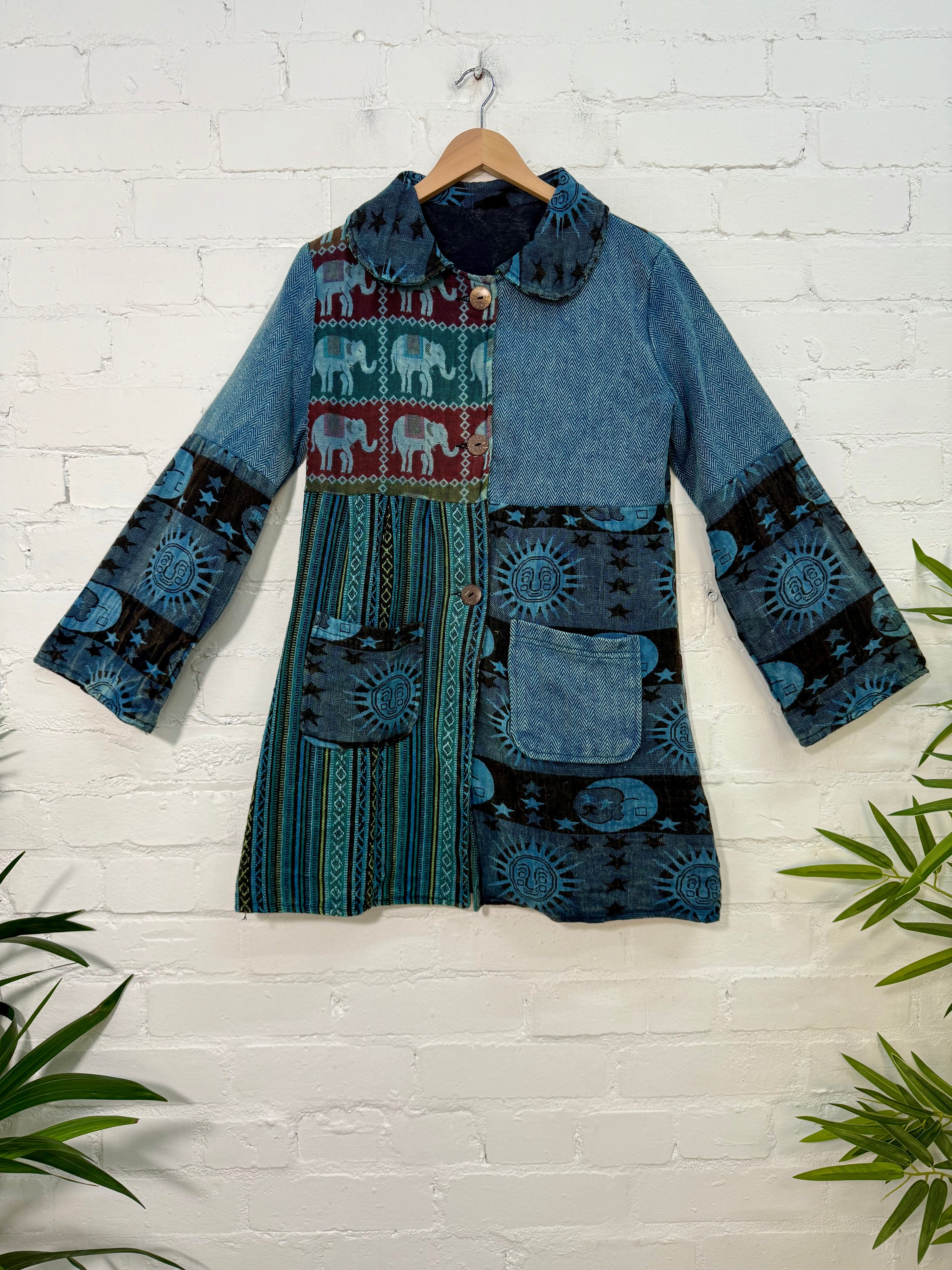 Patchwork Gheri Coat