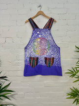 Tie Dye and Gheri Short Dungaree Dress