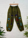 Embroidered Harem Trousers