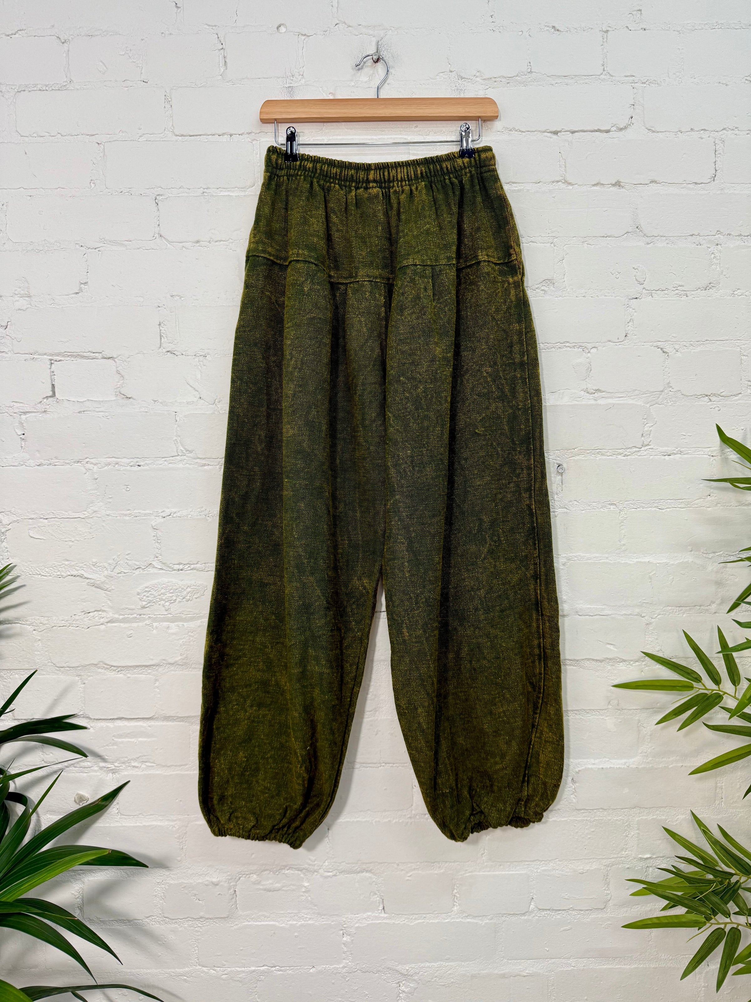 Embroidered Harem Trousers
