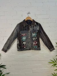 Patchwork Gheri Short Jacket