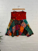 Patch Midi Skirt