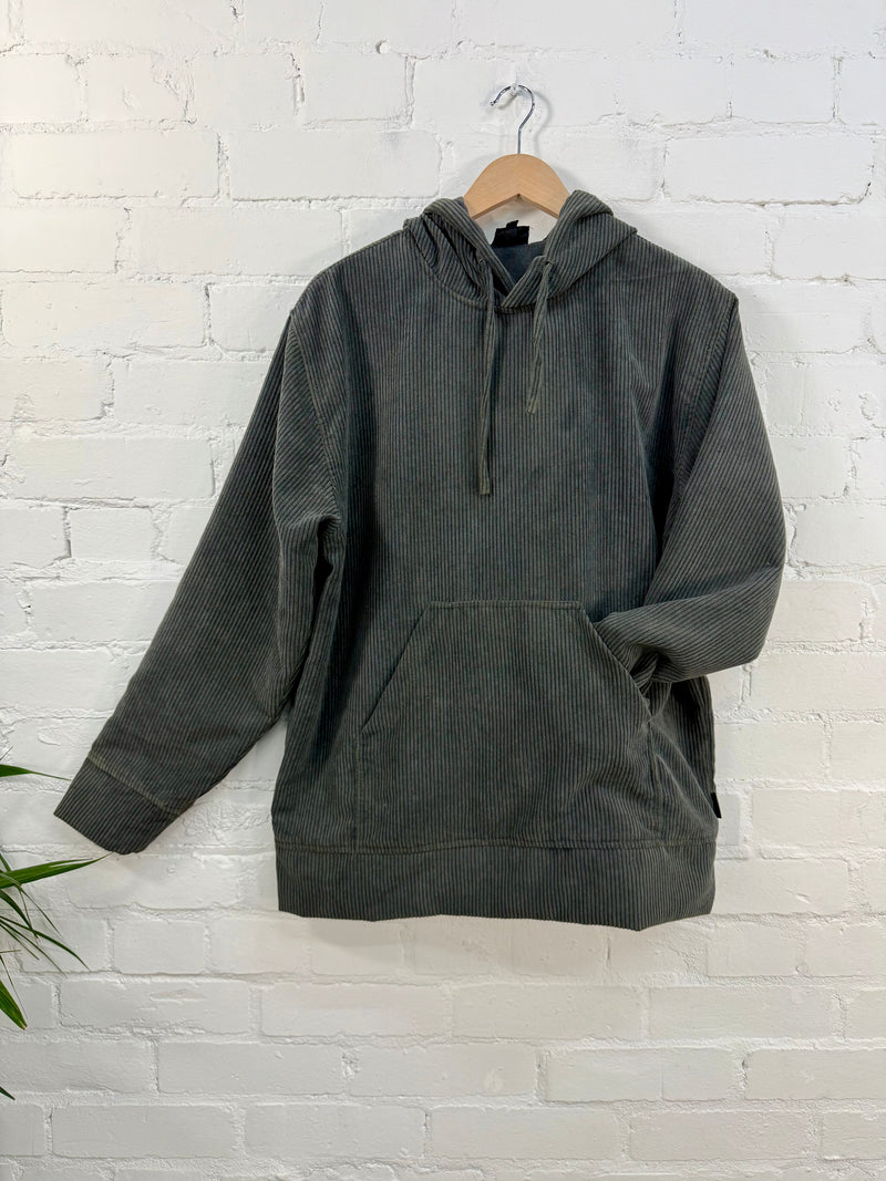 Lined Cord Hoodie