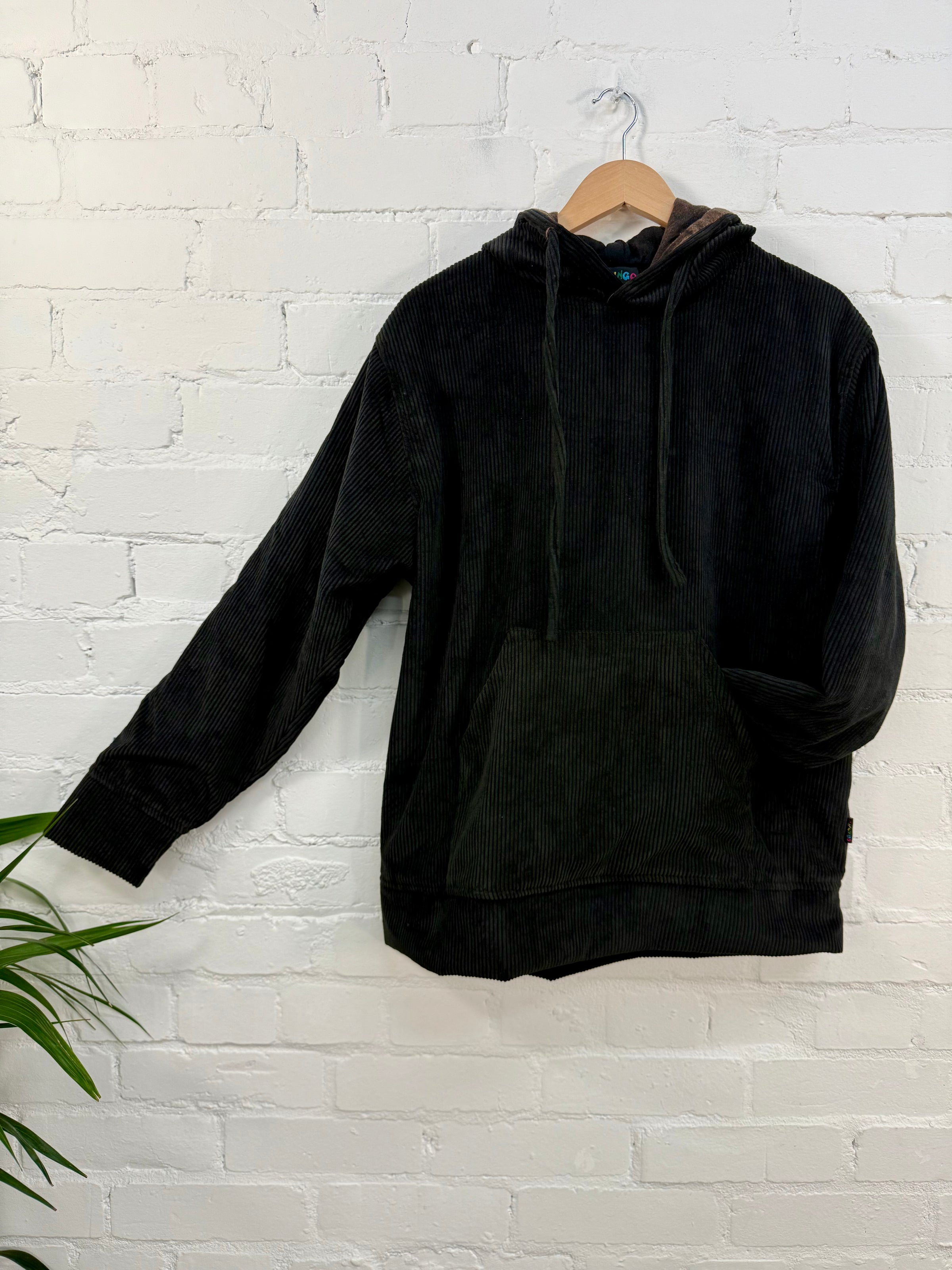 Lined Cord Hoodie