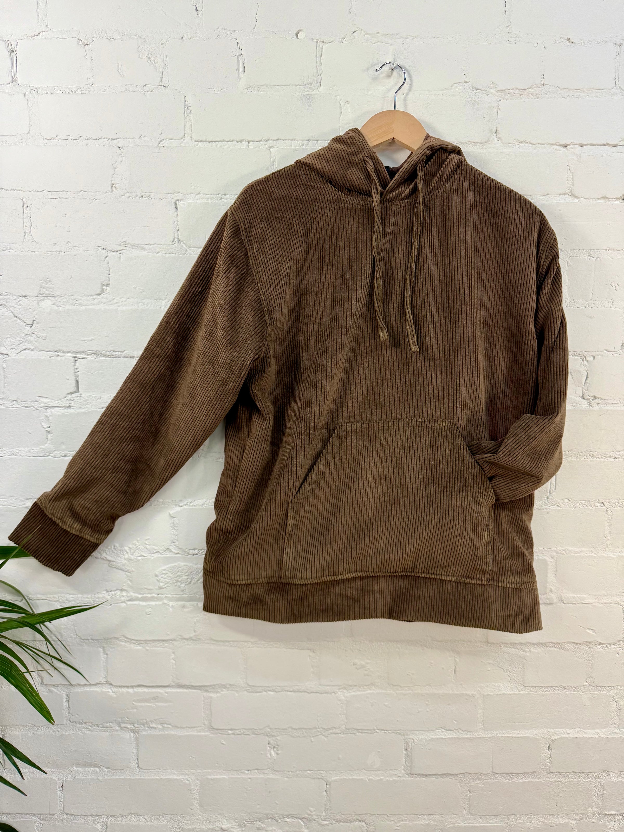 Lined Cord Hoodie