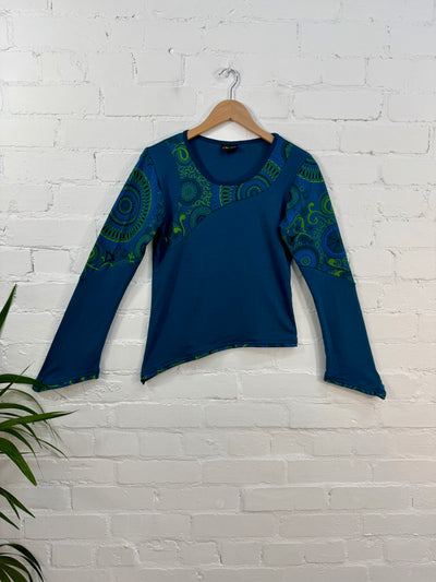 Screen Print Long Sleeve T-Shirt