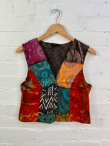 Patch Buttoned Waist Coat