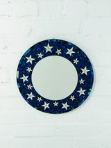 Round Starry Mosaic Mirror
