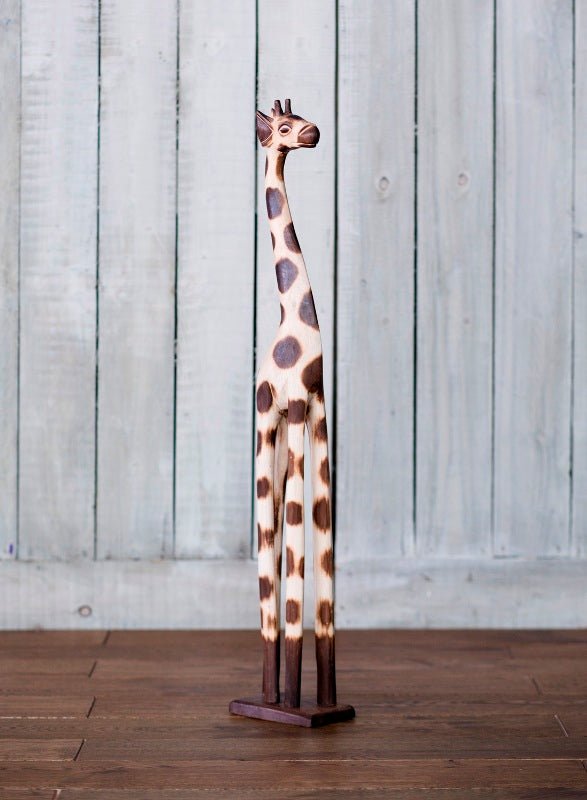 Large Wooden Giraffe