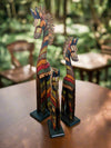 Set Of 3 Stripe Horses