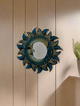 Blue Sun & Moon Mirror