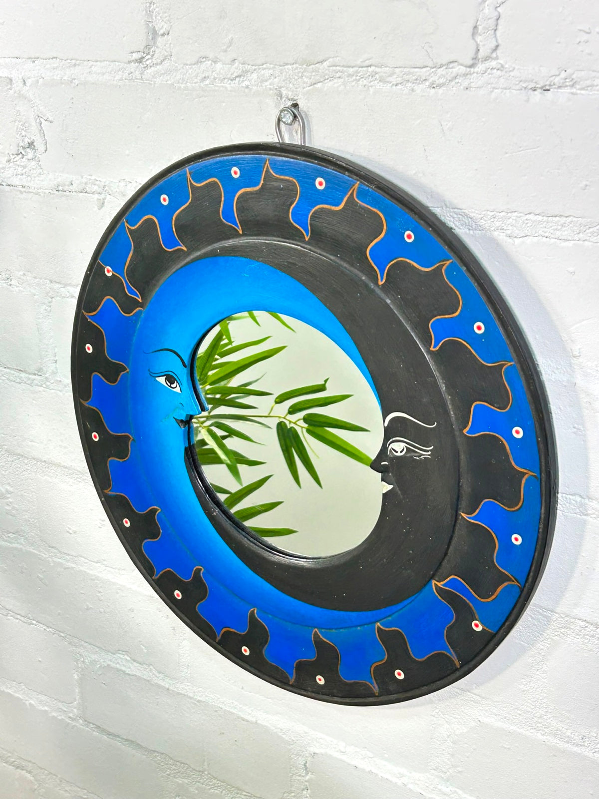 Dark and light Moon Mirror