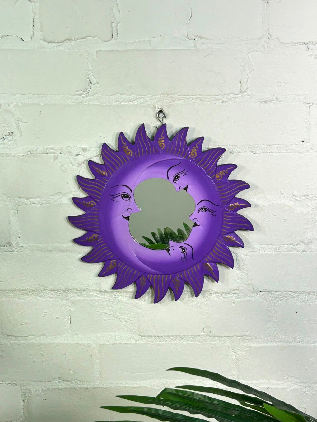 Purple Moons Mirror