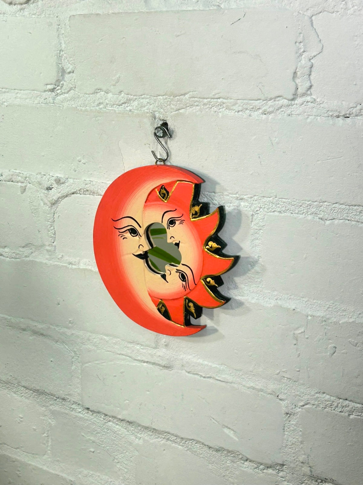 Peach Moons Mirror