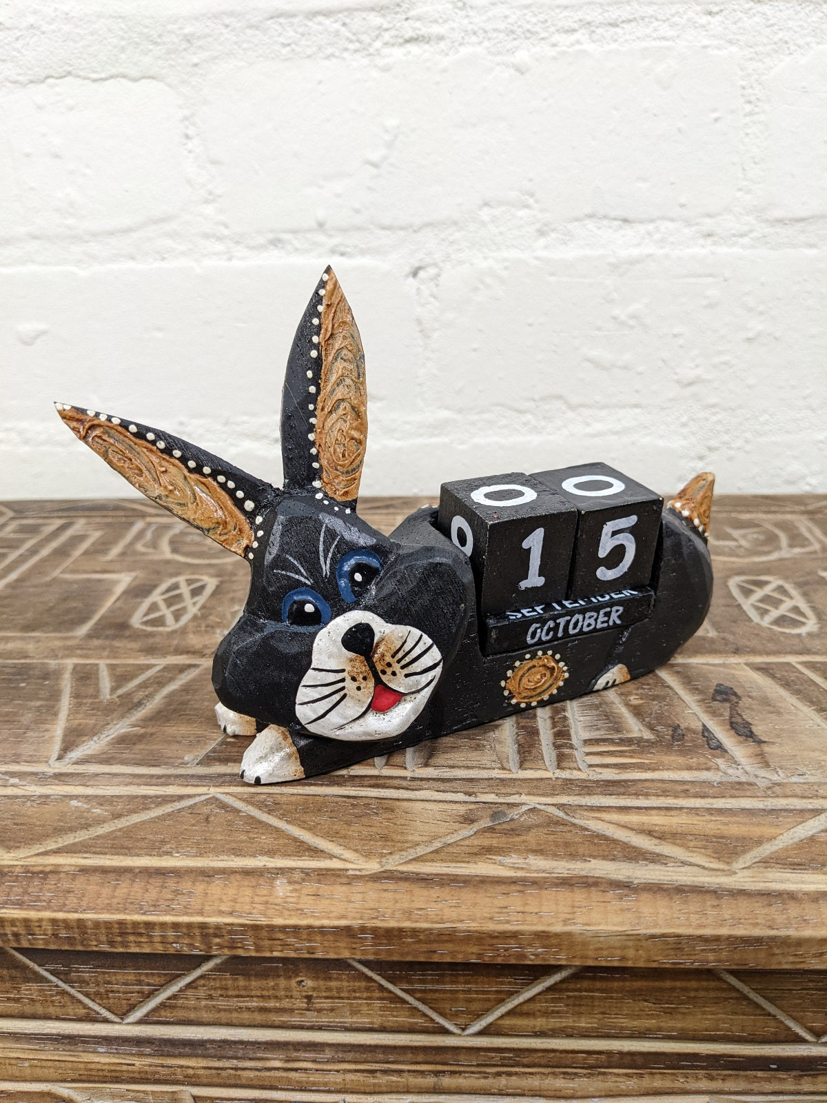 Ceramic Rabbit Calendar Rabbit Calendar – Gringo Fairtrade