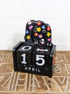 Black Flower Dog Calendar
