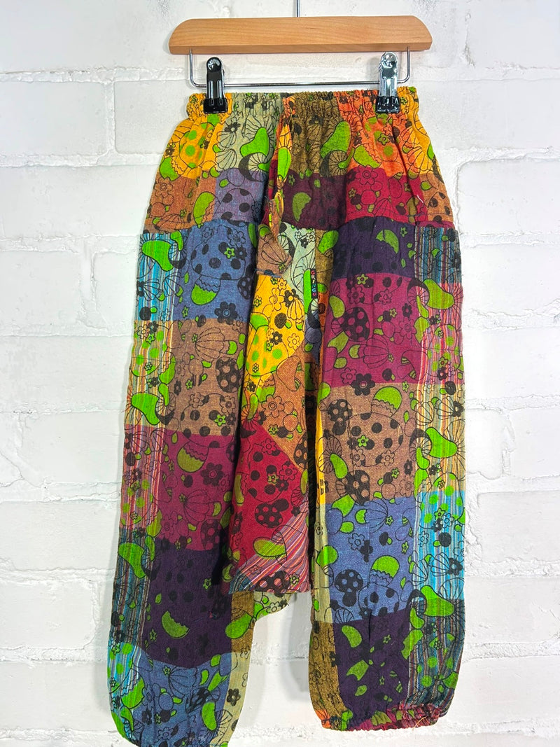 Kids Mushroom Print Afghanis
