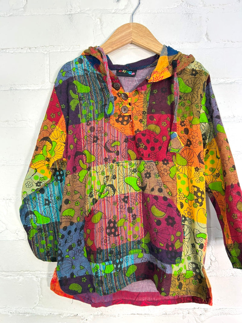 Kids Multi Mushroom Hoodie