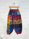 Kids Elephant Print Harems