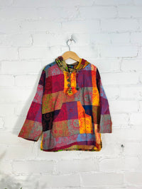 Kids Multi Sun Print Hoodie