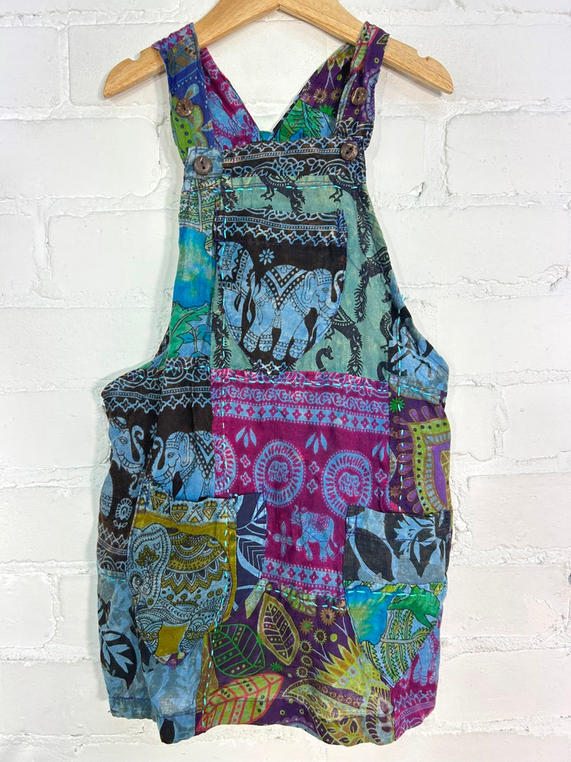 Short Patchwork Dress