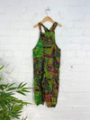 Kids Patchwork Dungarees