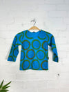 Kids Sunflower Print Long Sleeve Top