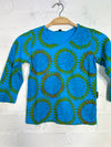 Kids Sunflower Print Long Sleeve Top