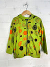 Kids Sun & Flower Zip Hoodie