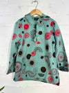 Kids Sun & Flower Drawstring Hoodie