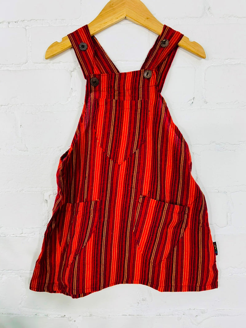 Dungaree Dress With Pocket
