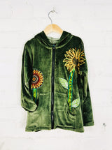 Kids Long Sleeve Zip Top