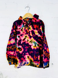 Tie Dye Hooded Pullover