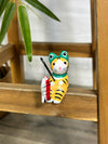 Fishing Frog Hat Cat