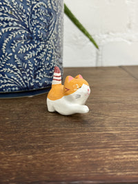 Giving Paw Ginger Cat