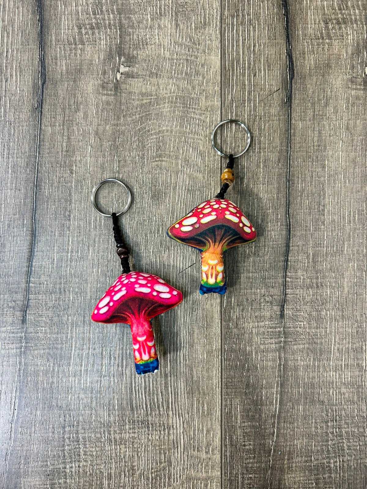 Mushroom Keyring