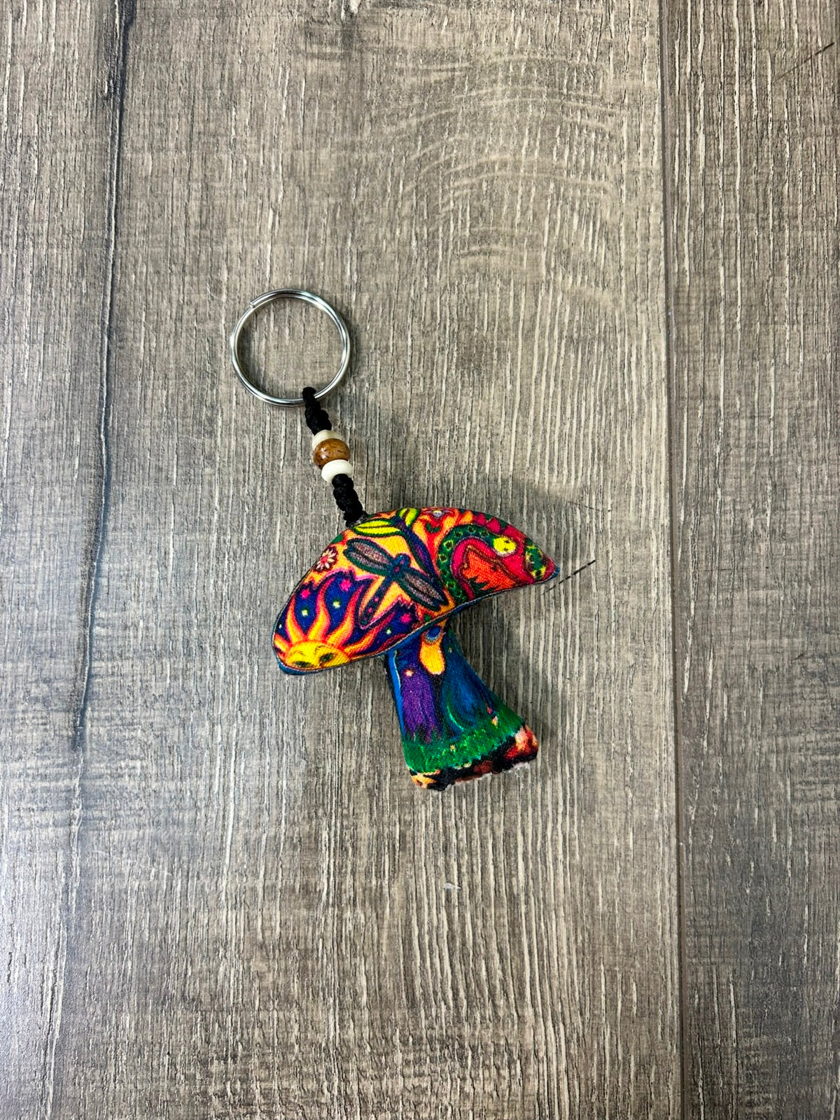 Mushroom Keyring